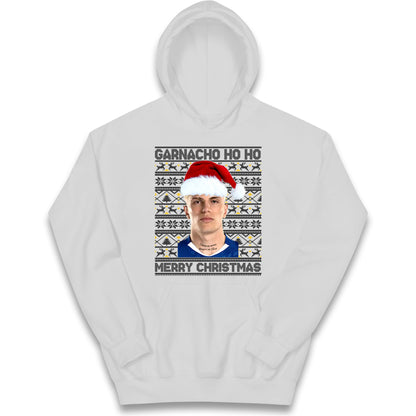 Garnacho Christmas Kids Hoodie