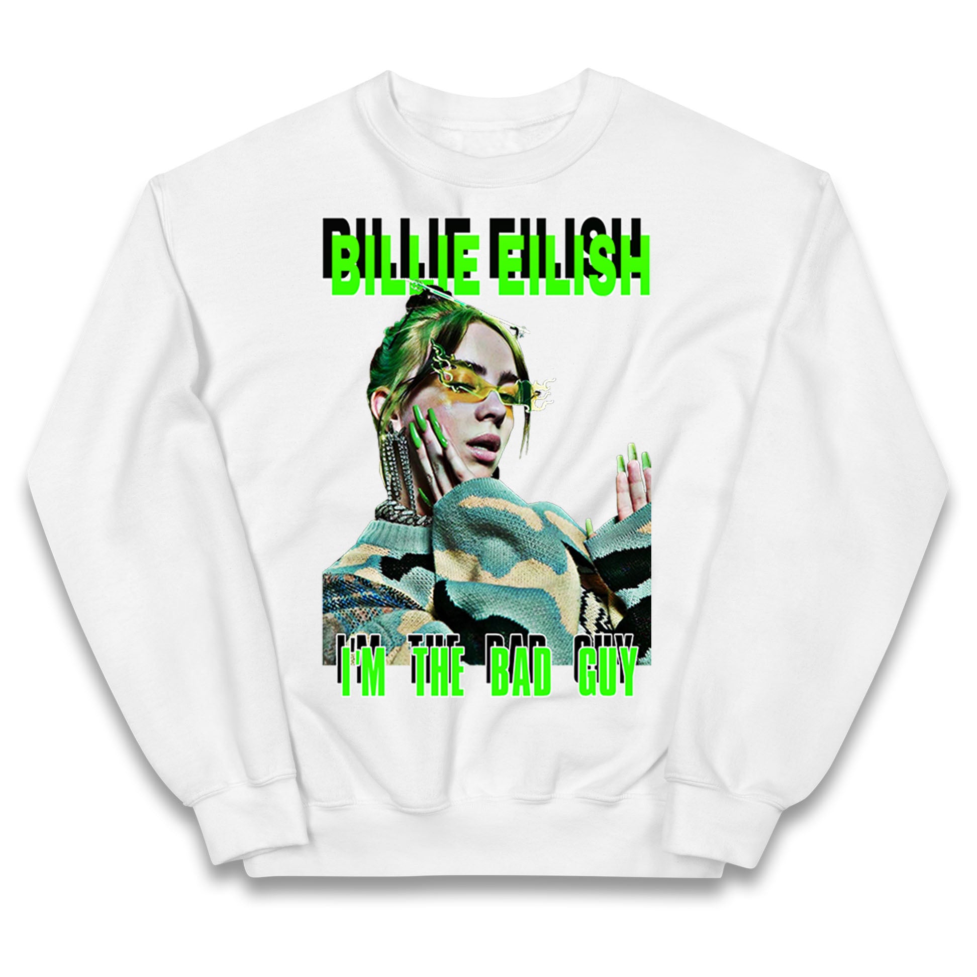 Billie Eilish Singer Kids Jumper