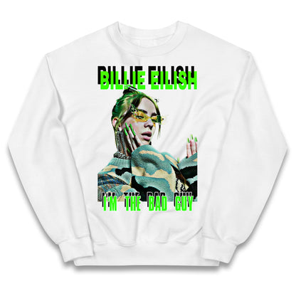 Billie Eilish Singer Kids Jumper