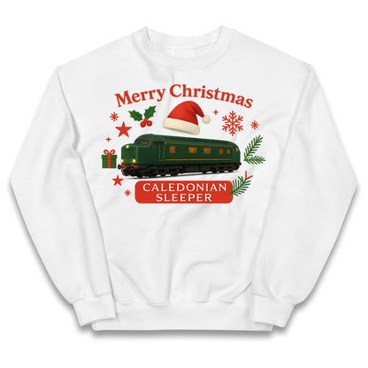 Caladonian Sleeper Christmas Kids Jumper