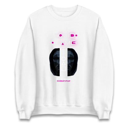 Squid Game Black Mask Sweatshirt