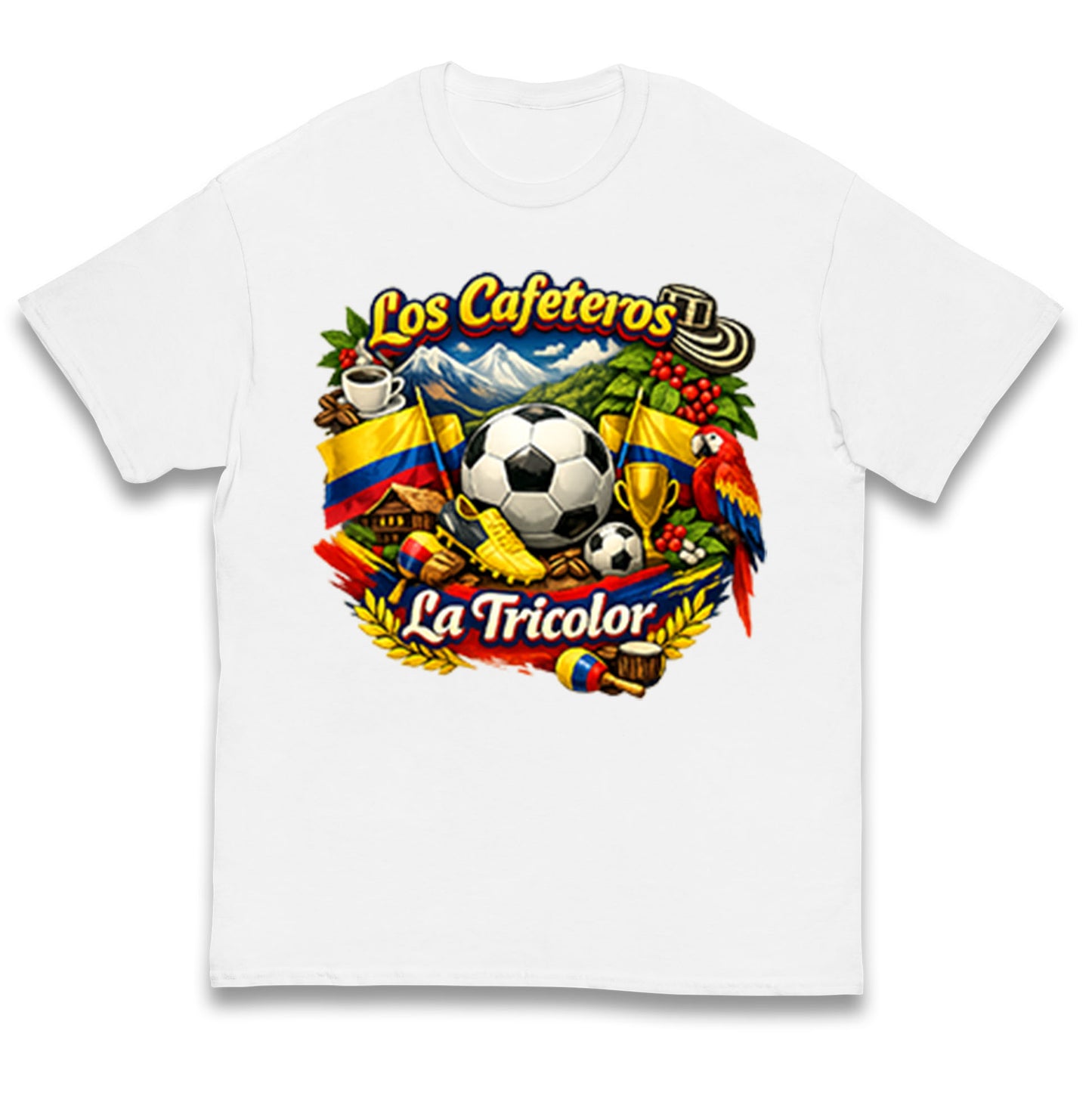 Colombia Football Kids T Shirt