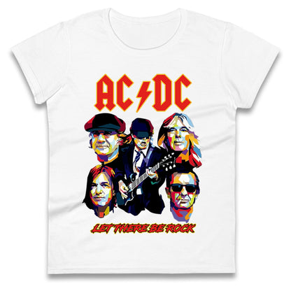 ACDC Let There Be Rock Ladies T Shirt