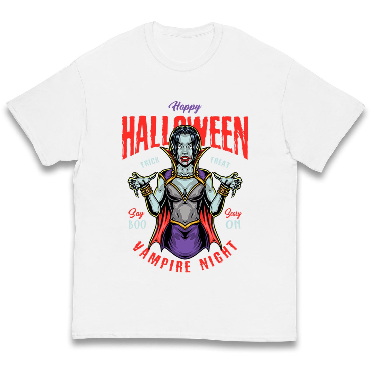 Halloween Vampire Kids T Shirt