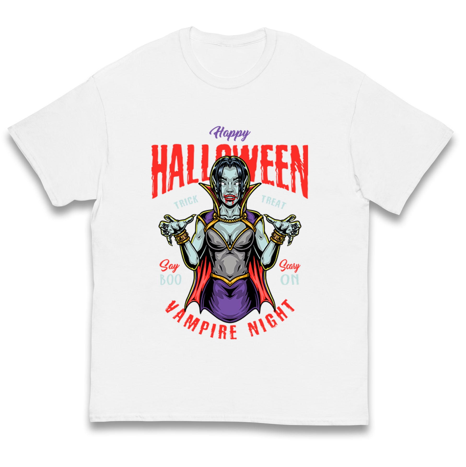 Halloween Vampire Kids T Shirt