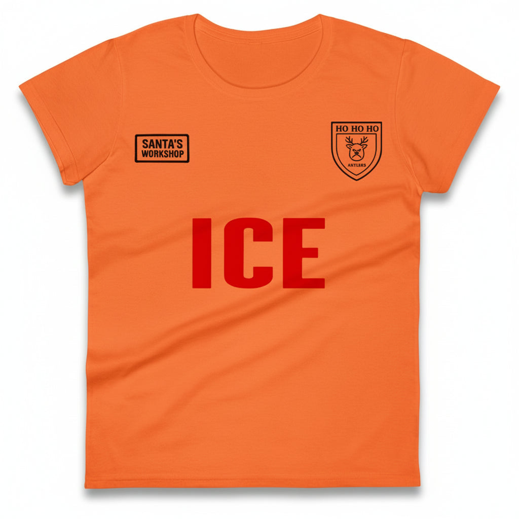 Hull City Christmas Ladies T Shirt 
