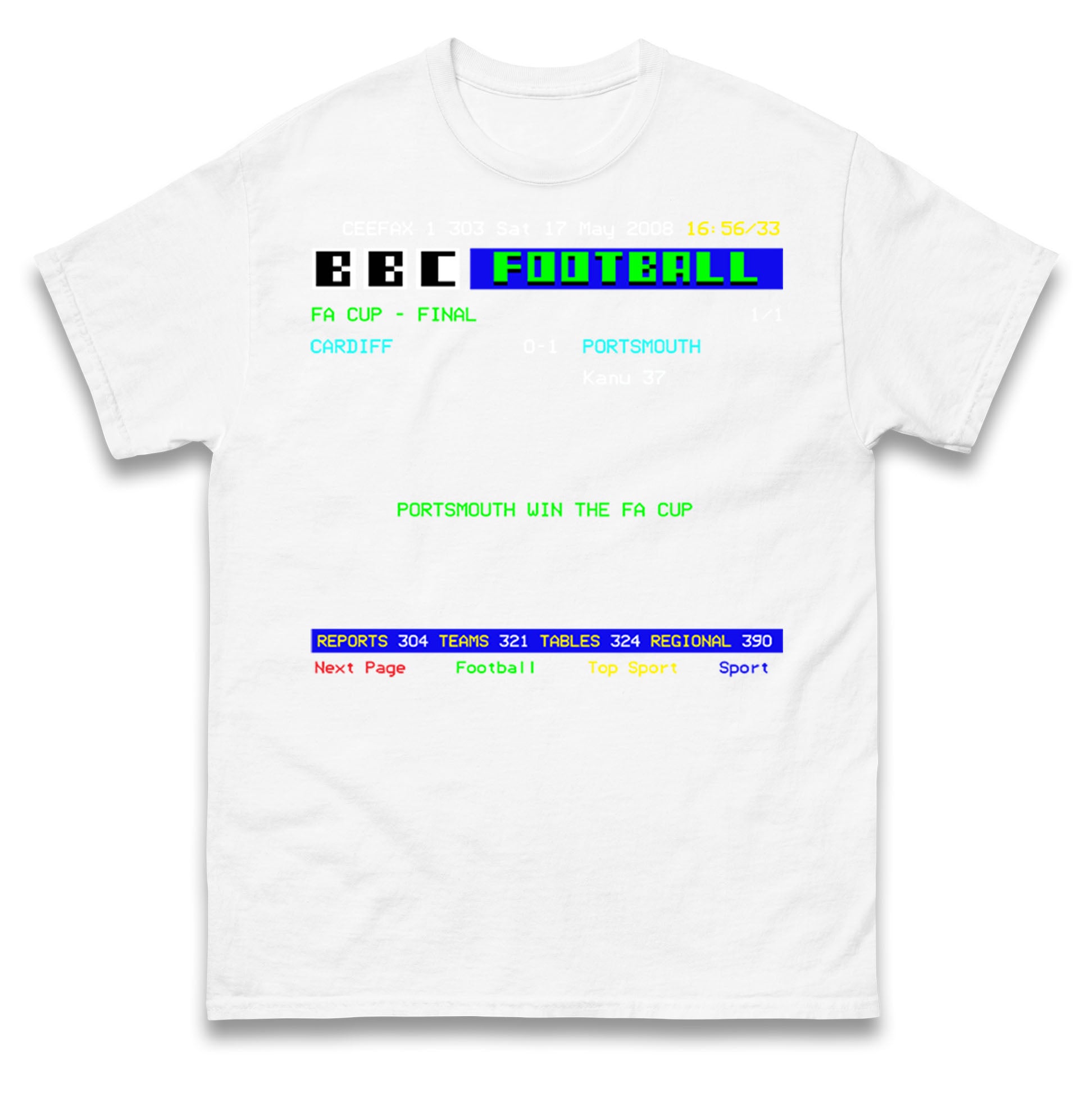 Portsmouth FA Cup Winners 2008 T Shirt