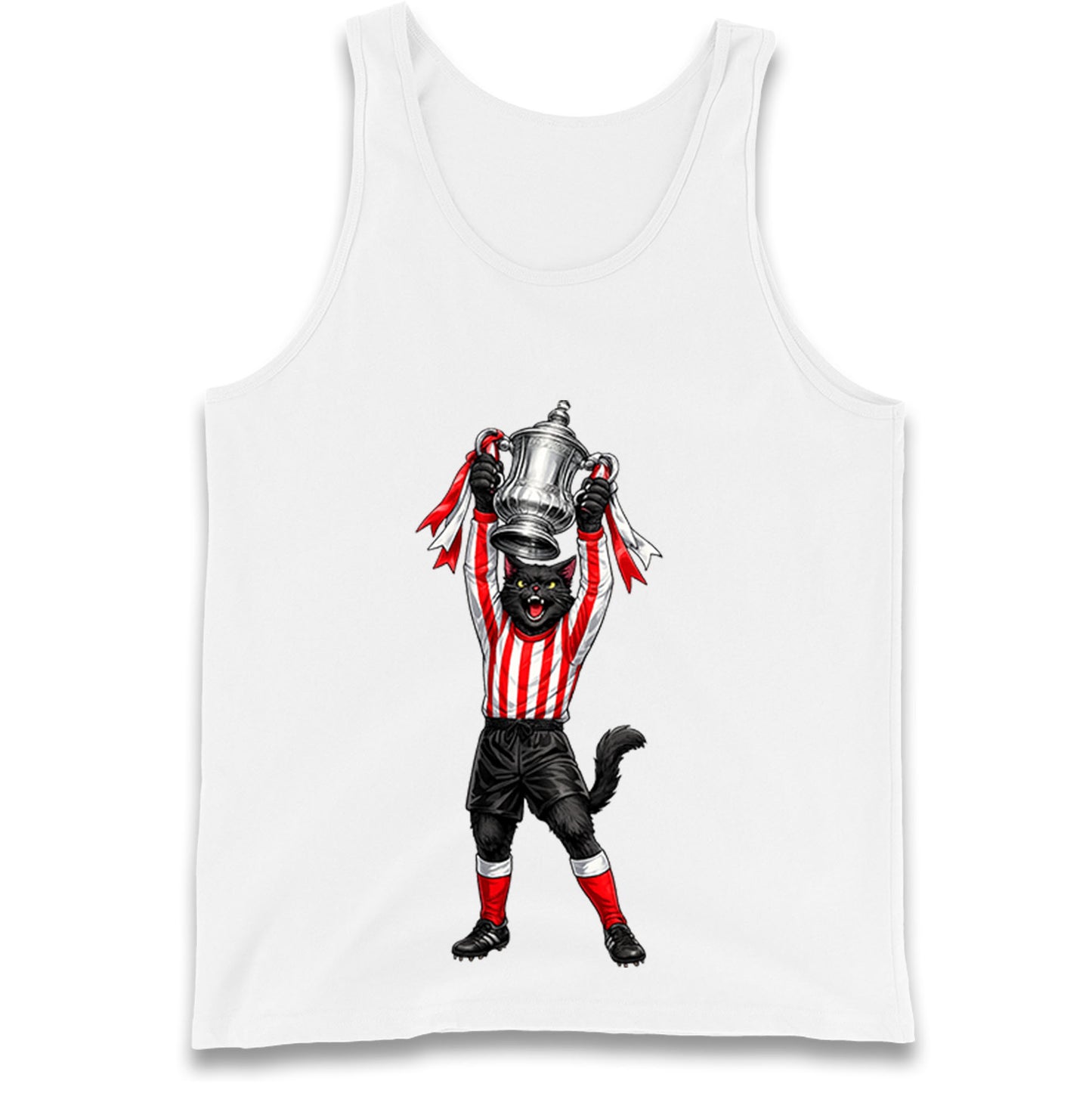 Retro Sunderland FA Cup Winners 1972-1973 Tank Top