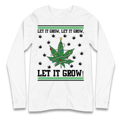 Cannabis Christmas Longsleeve T Shirt