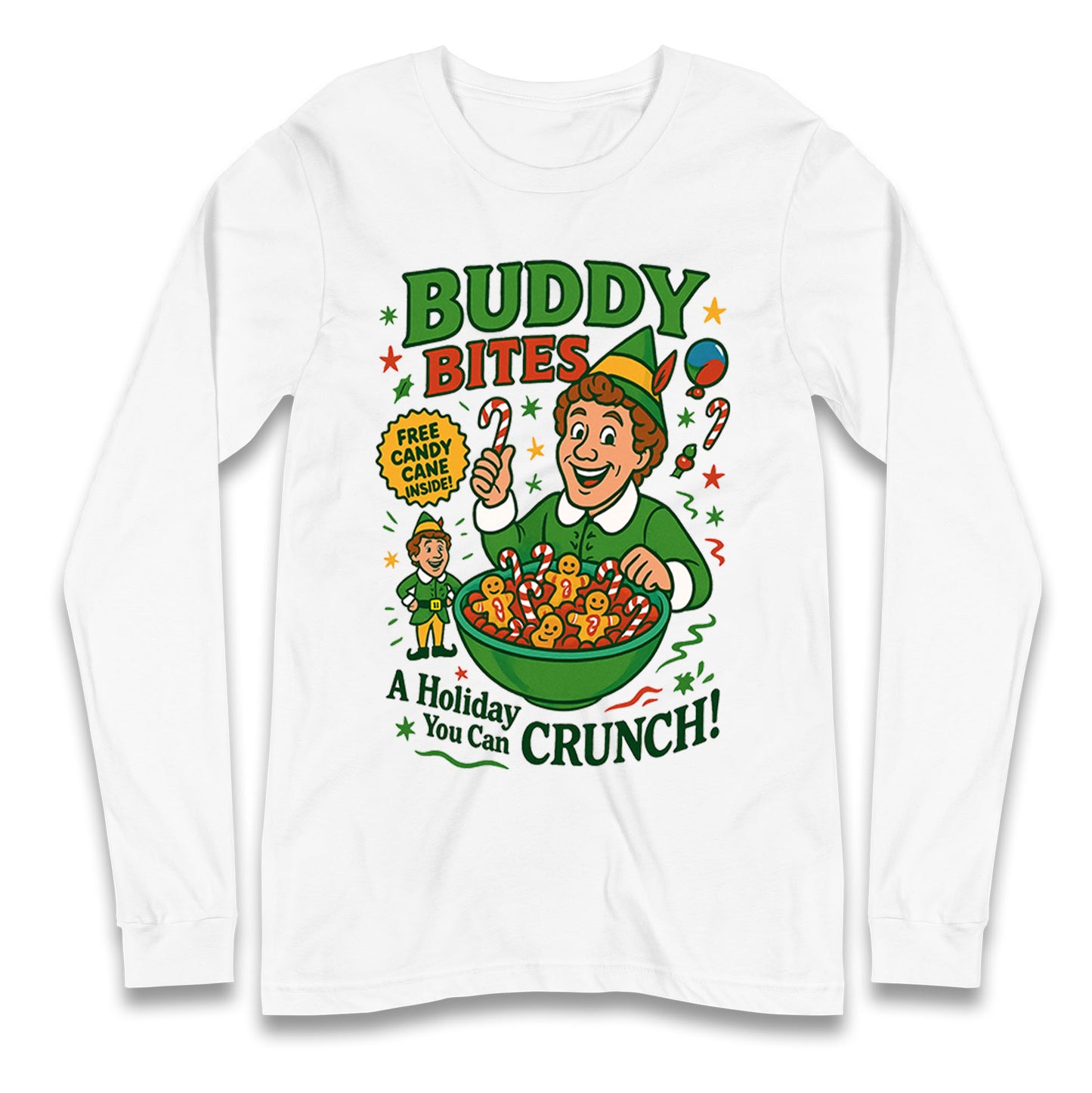 Elf Christmas Longsleeve T Shirt