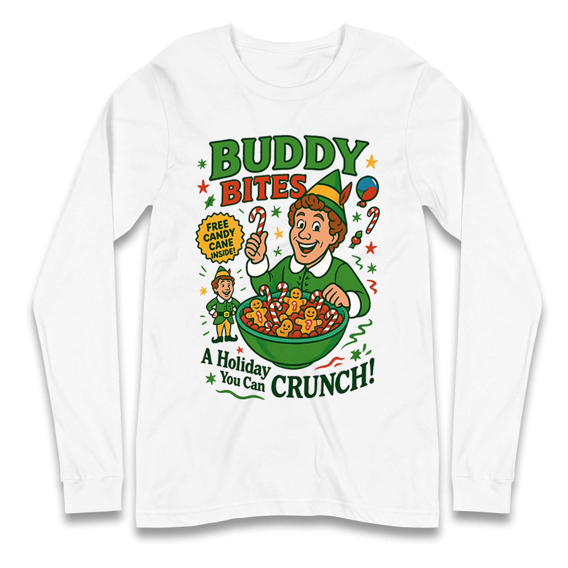 Elf Christmas Longsleeve T Shirt