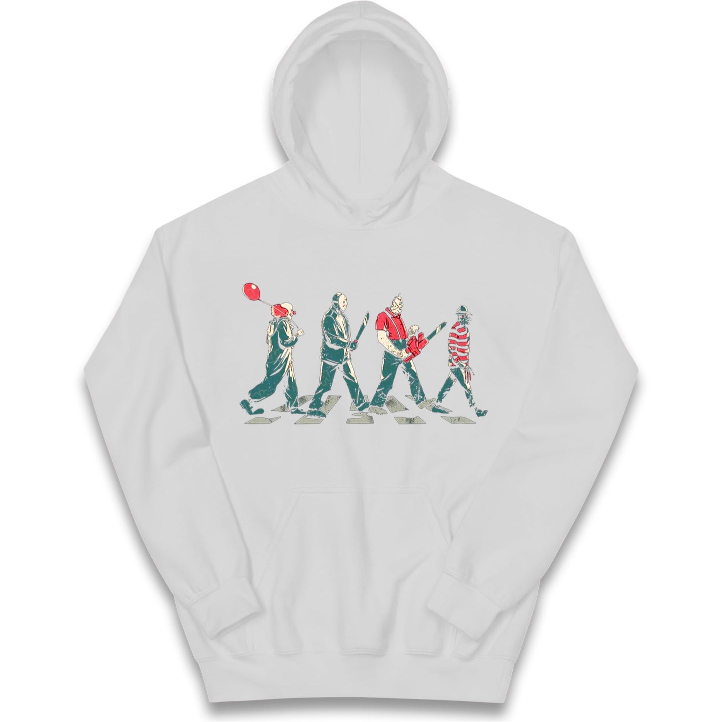 Horror Characters Friends Spoof Halloween Kids Hoodie