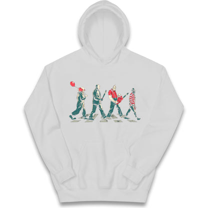 Horror Characters Friends Spoof Halloween Kids Hoodie