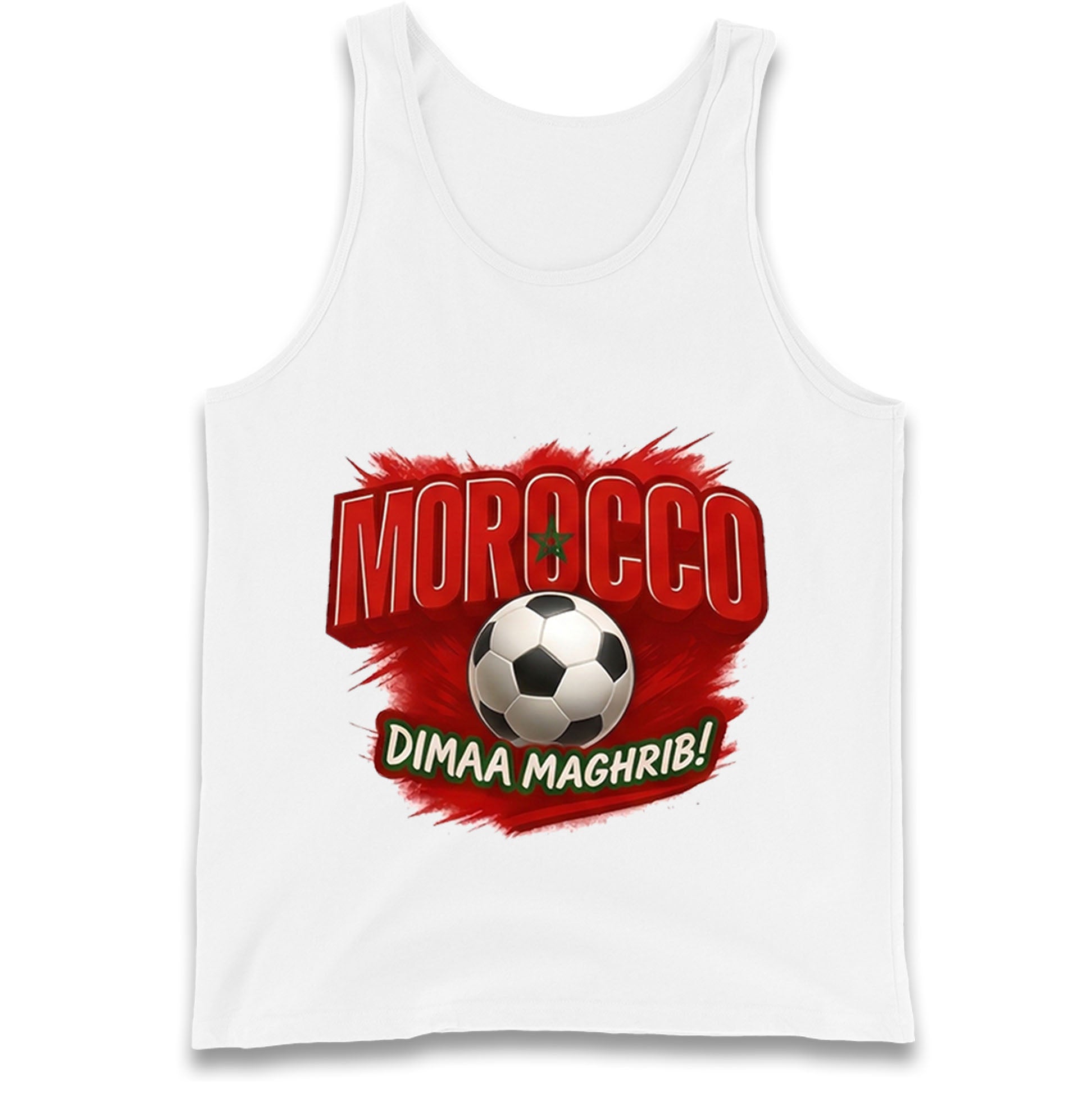 Morocco Retro World Cup Tank Top 