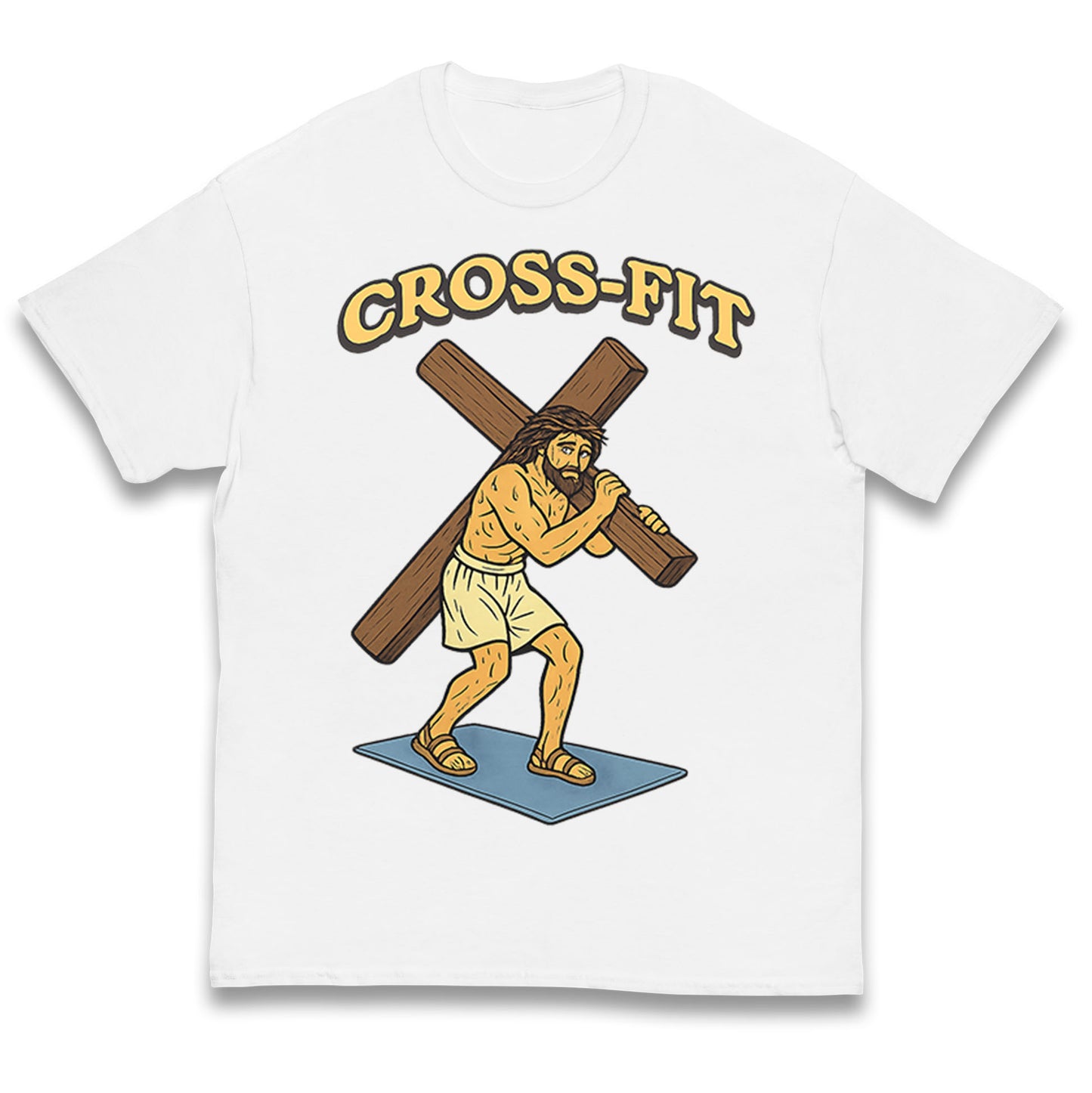 Jesus Cross Fit Kids T Shirt