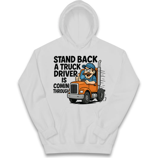 Truck Driver Kids Hoodie