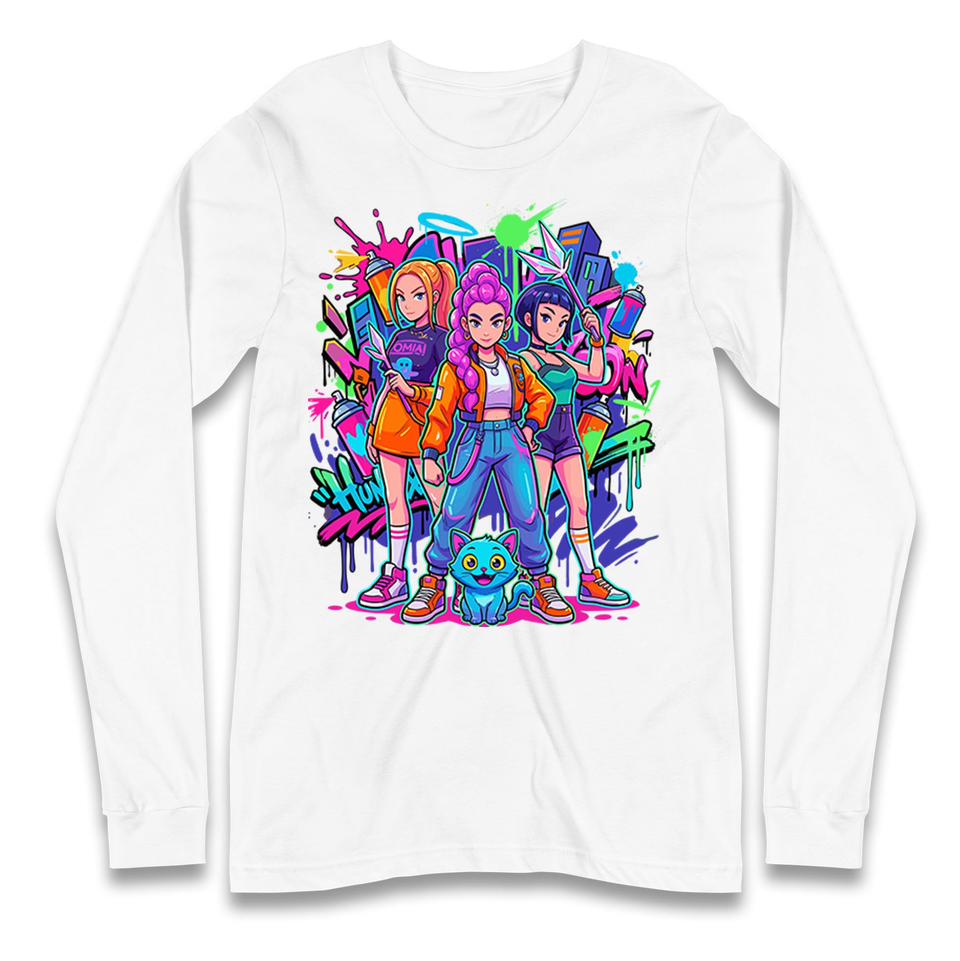 Demon Hunters Longsleeve T Shirt 