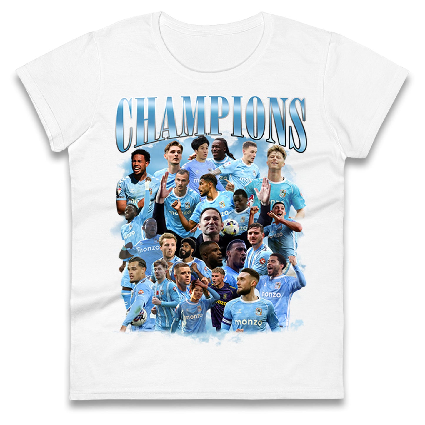 Coventry City Football Ladies T Shirt