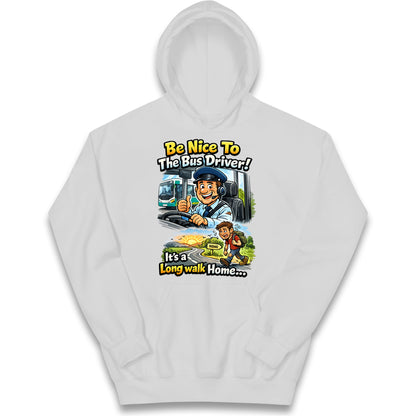 Bus Driver Kids Hoodie