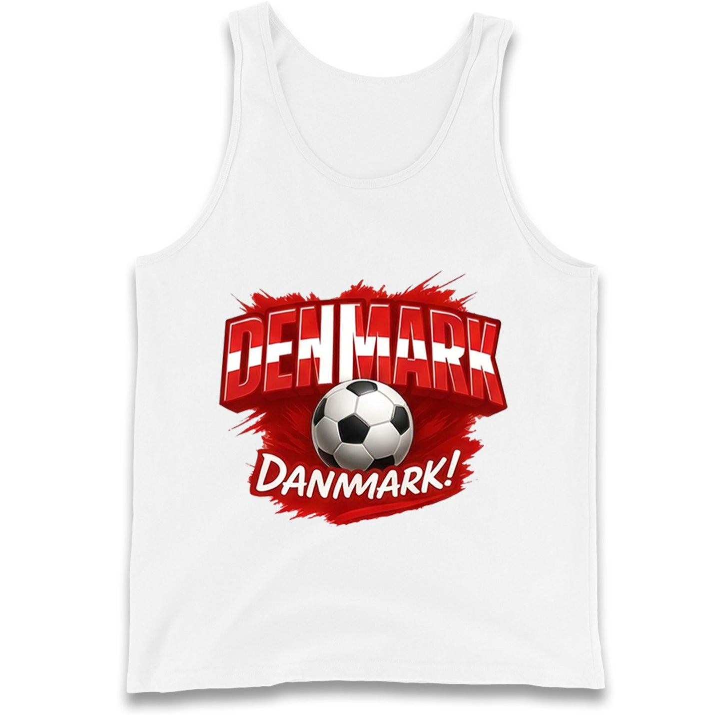 Denmark Retro World Cup Tank Top