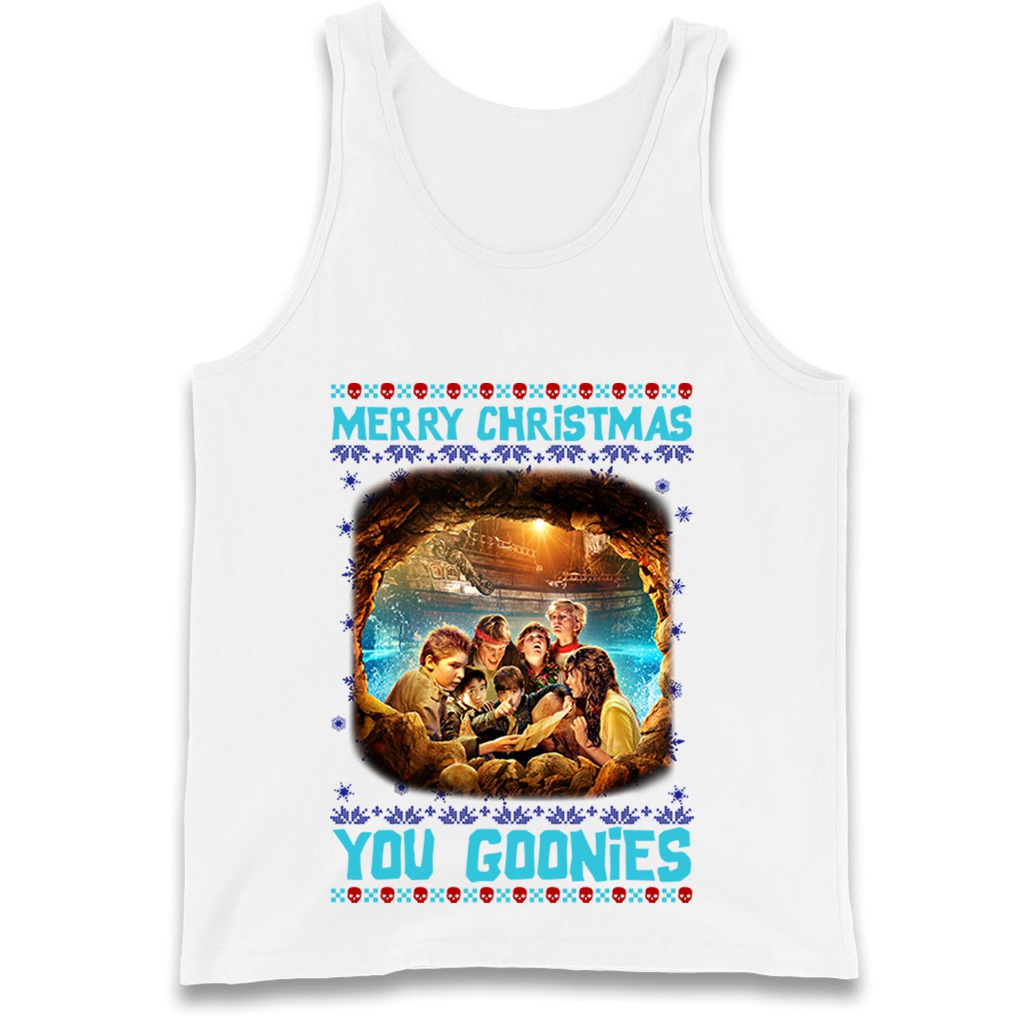 Merry Christmas You Goonies Christmas Tank Top