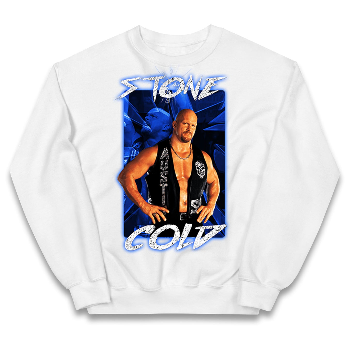 Stone Cold wwe Bootleg Kids Jumper