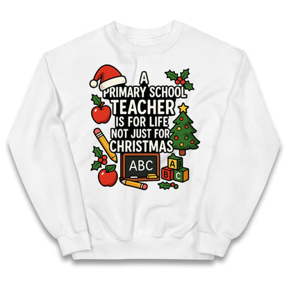 Primary School Teacher Christmas Kids Jumper