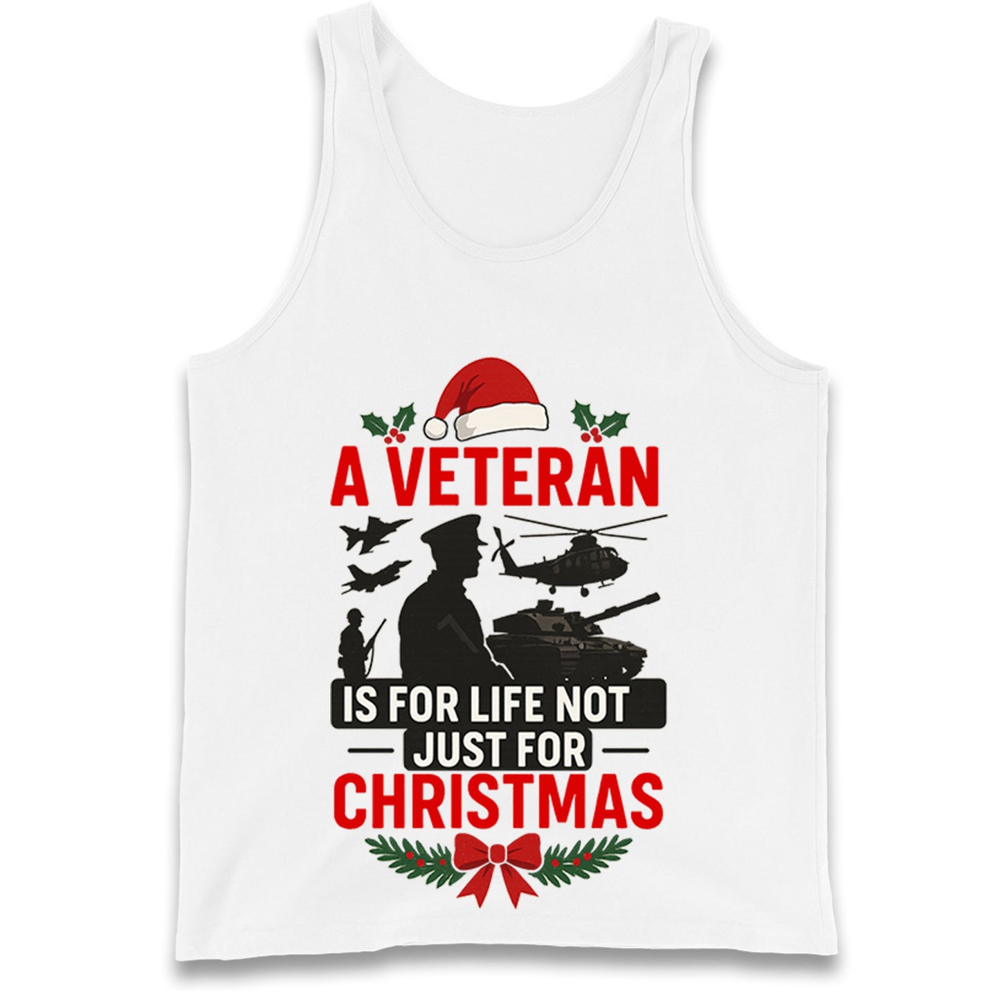 Veteran Christmas Tank Top