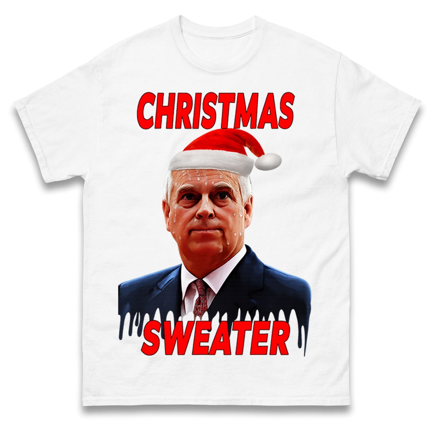 Prince Andrew Christmas T Shirt