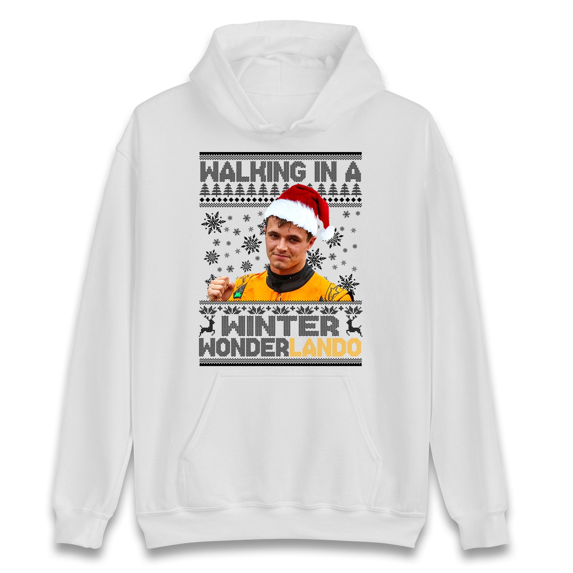 Lando Norris Christmas Hoodie