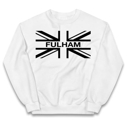 Fulham Football Flag Kids Jumper