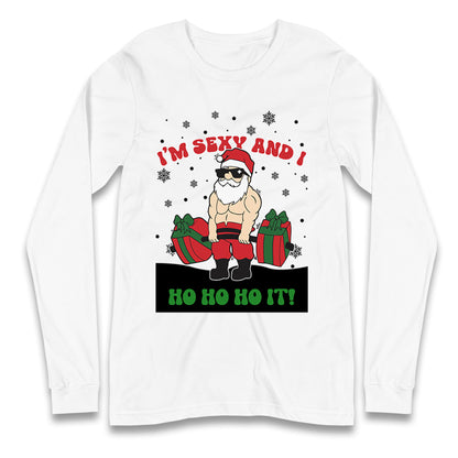 Santa Claus Ho Ho Ho Longsleeve T Shirt