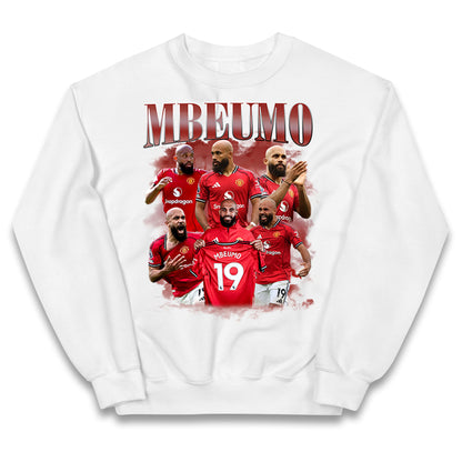 Bryan Mbeumo Manchester United Kids Jumper