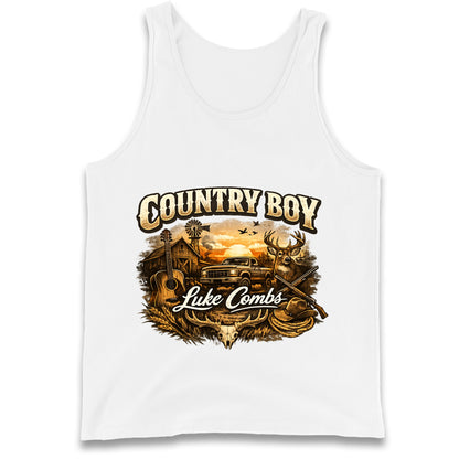 Luke Combs Country Music Tank Top