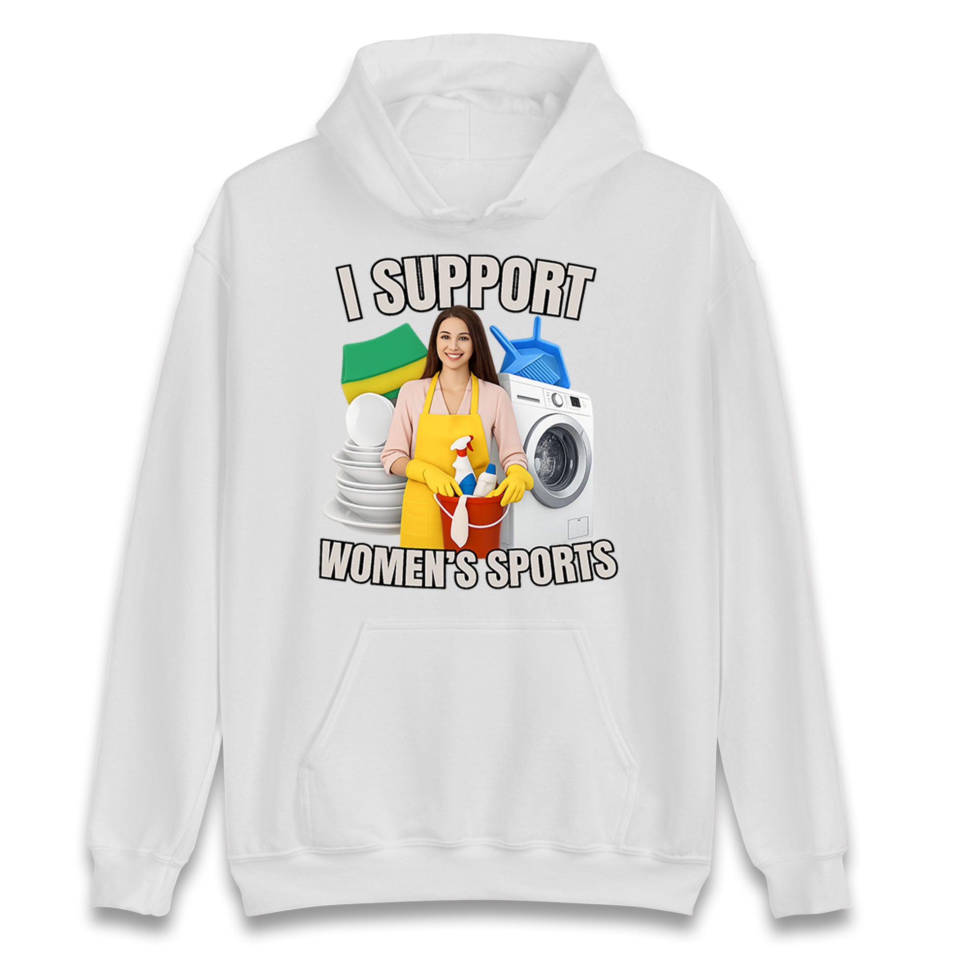 I Support Women's Sports Hoodie