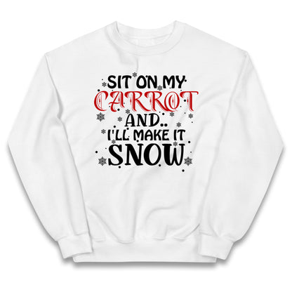 Rude Christmas Kids Jumper
