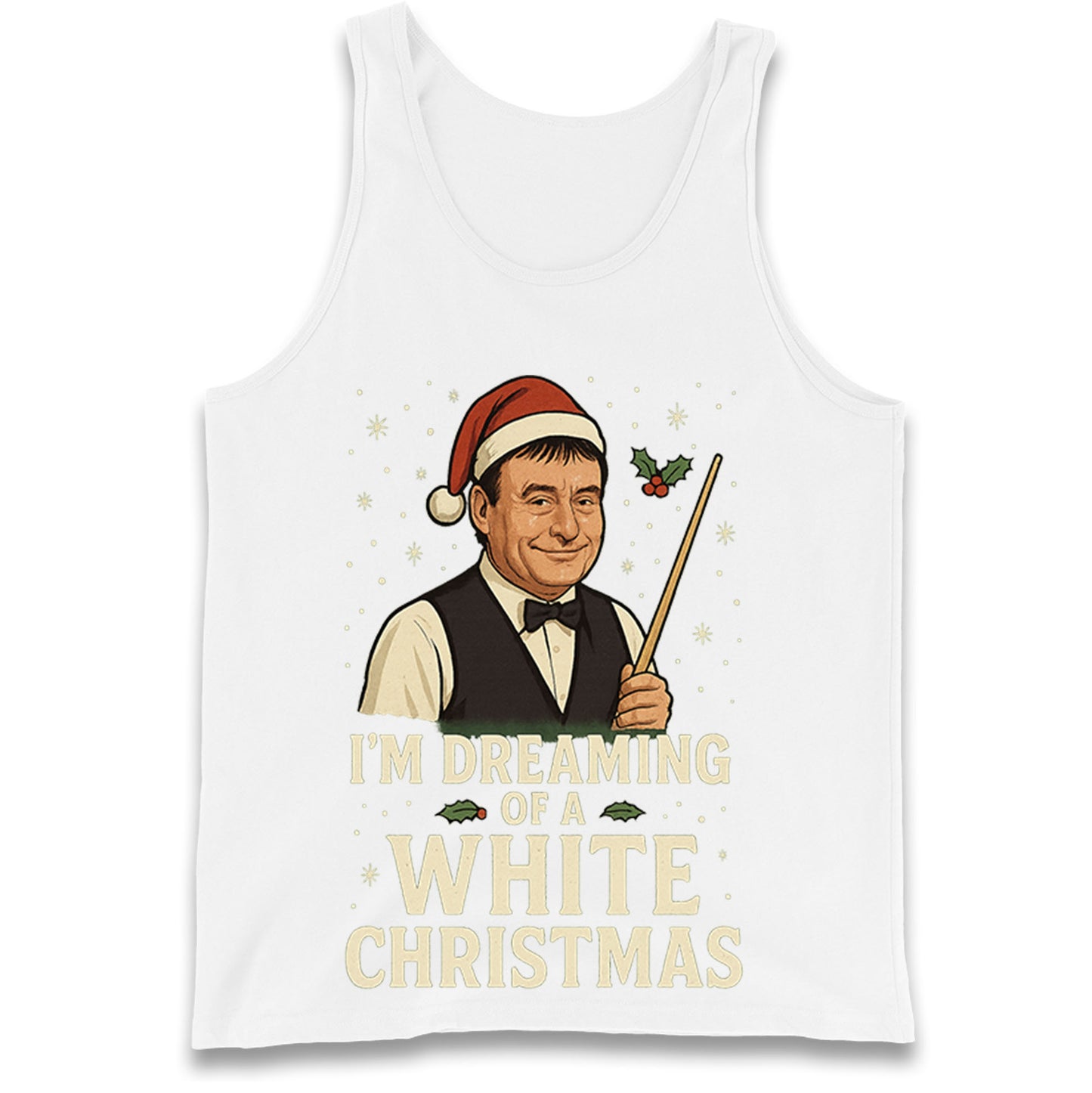 Snooker Christmas Tank Top