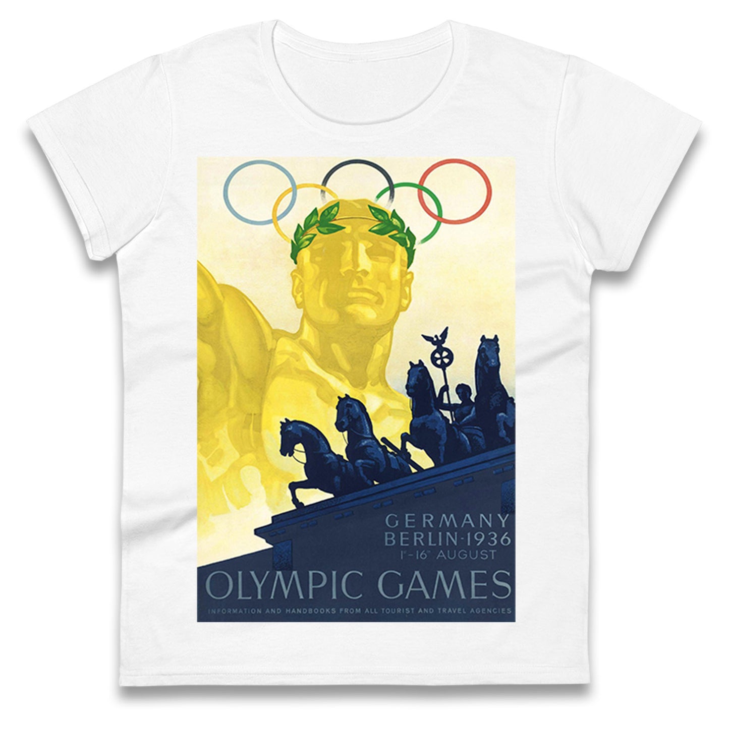1936 Olympic Ladies T Shirt