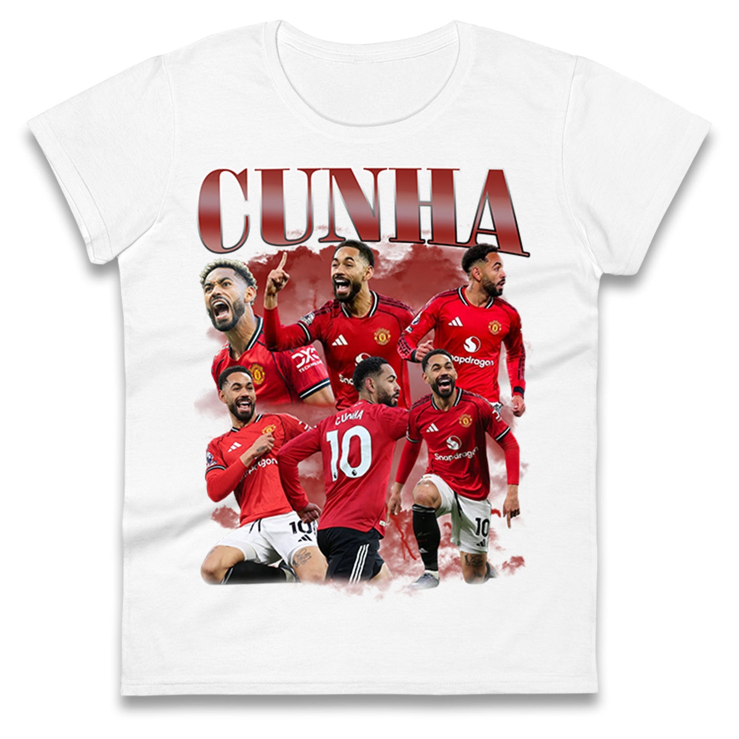 Matheus Cunha Manchester United Ladies T Shirt
