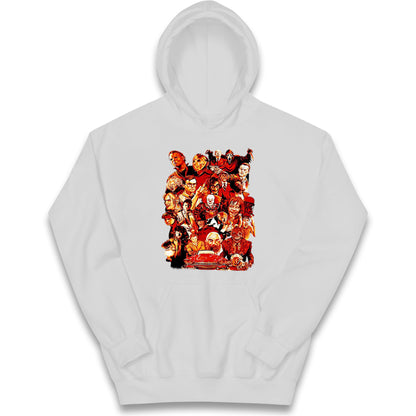 Horror Characters Halloween Kids Hoodie