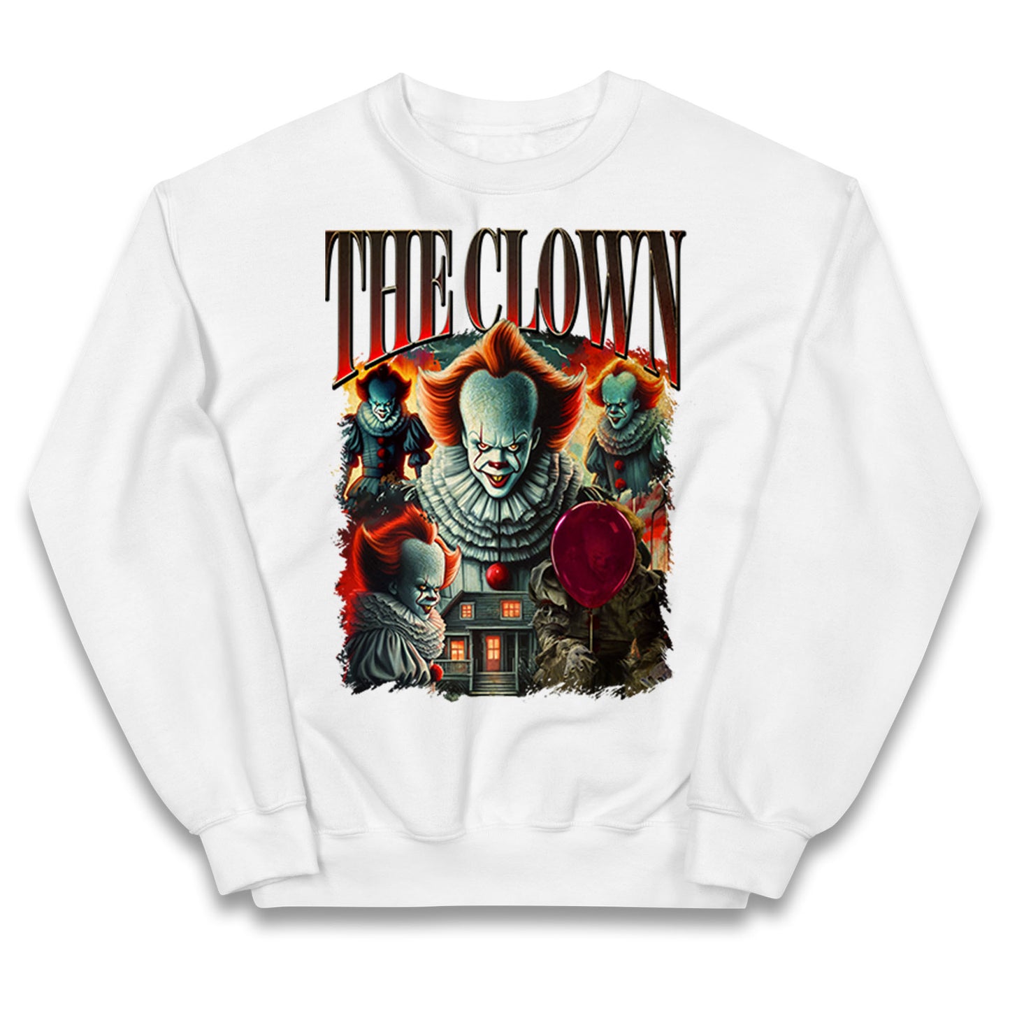 The Clown Halloween Bootleg Kids Jumper