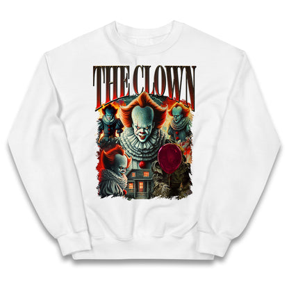 The Clown Halloween Bootleg Kids Jumper