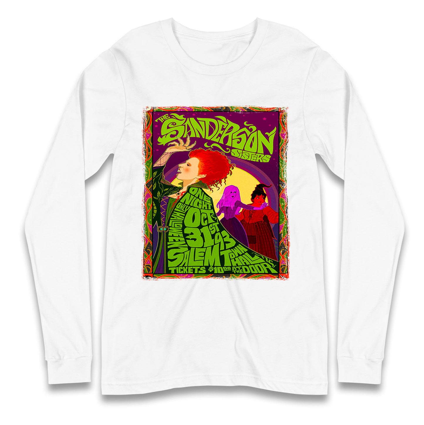 Sanderson Sisters Halloween Long Sleeve T Shirt