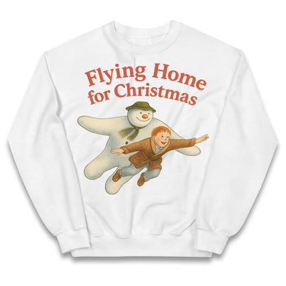 The Snowman Movie Christmas Kids Jumper