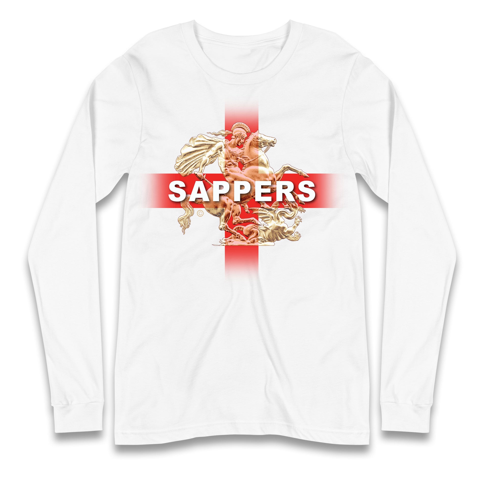 Royal Engineers Sappers England Longsleeve T Shirt