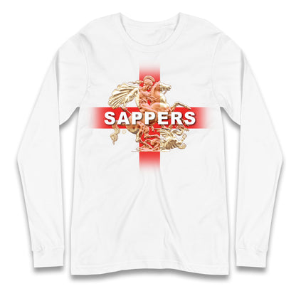 Royal Engineers Sappers England Longsleeve T Shirt