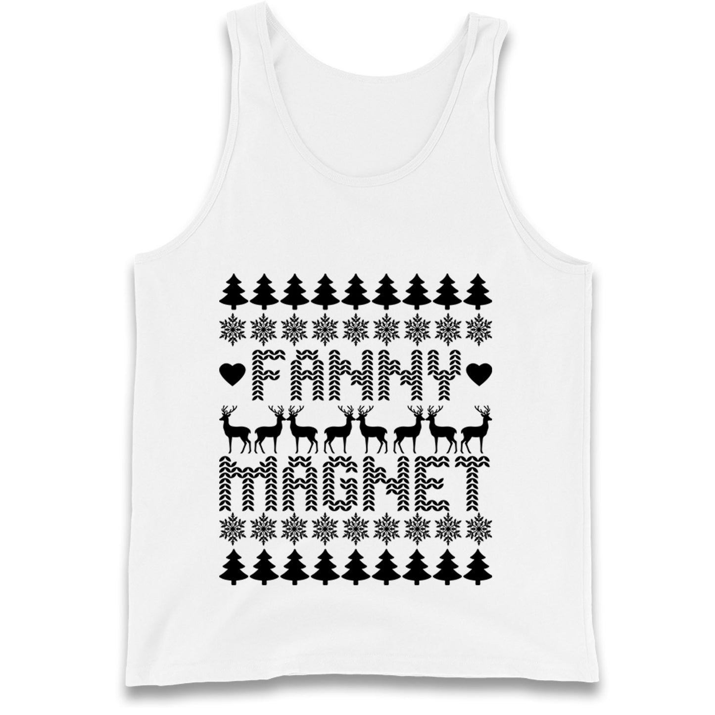 vFanny Magnet Christmas Tank Top