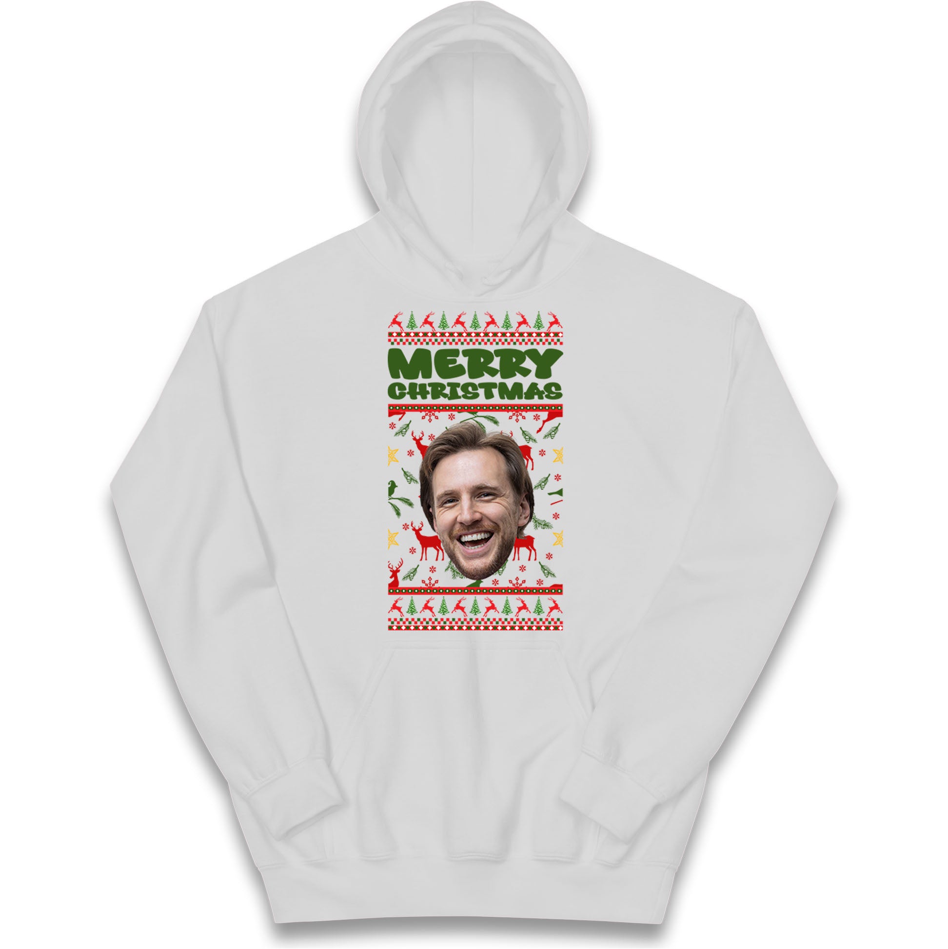Personalise Merry Christmas Hoodie
