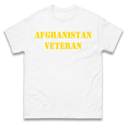 Afghanistan Veteran T Shirt 
