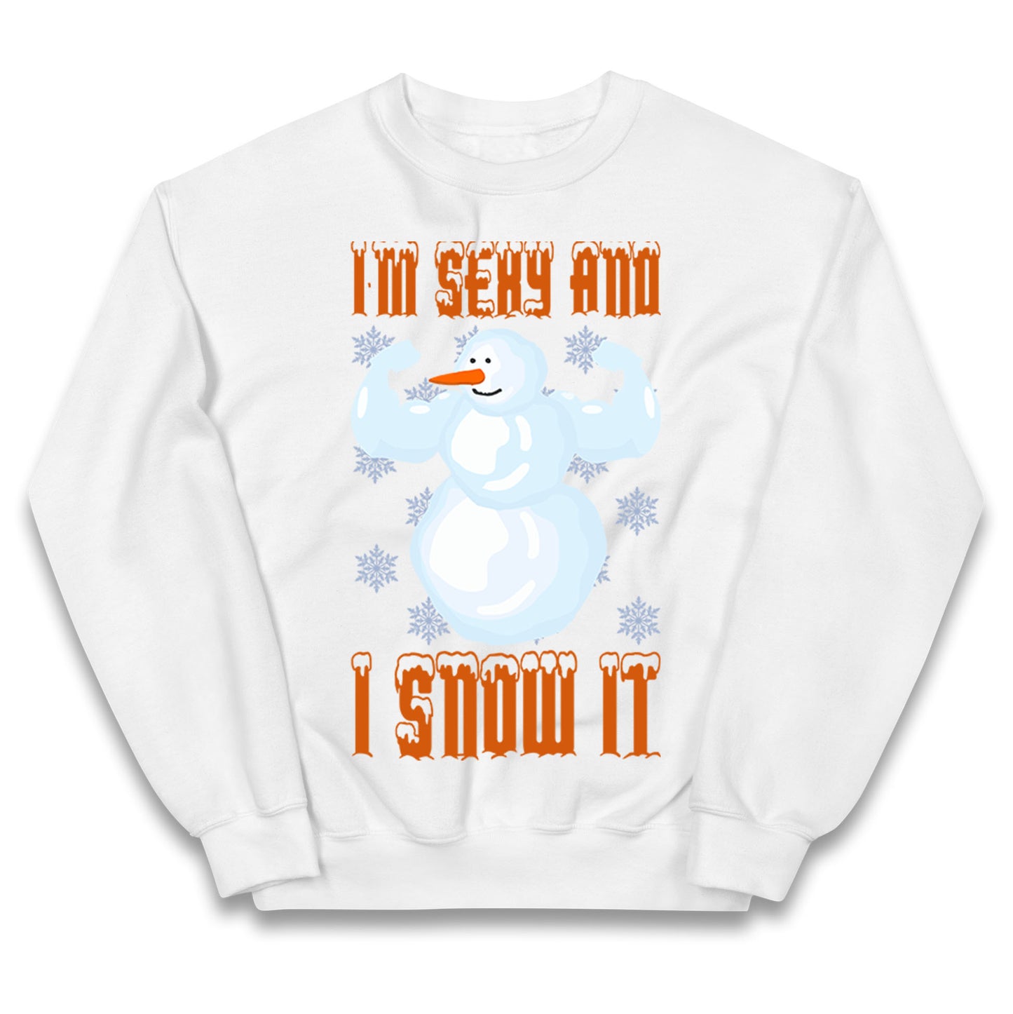 Im Sexy And I Snow It Christmas Kids Jumper